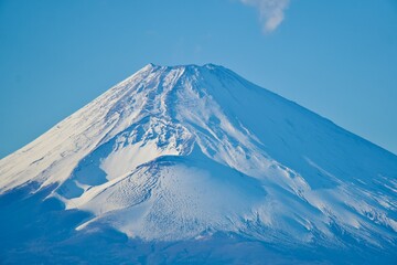 綺麗な富士山の風景