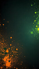 black dark orange, green glowing grainy gradient background noise texture wallpaper