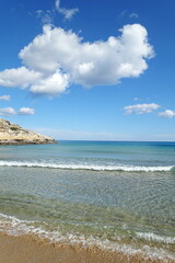 Agathi Beach auf Rhodos