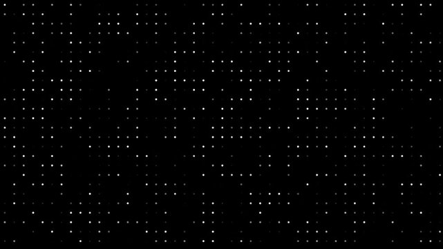 Texture Overlay abstract technology background  digital dots and grid looping texture abstract halftone texture animation