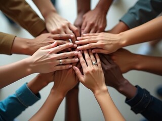 Teamwork and Collaboration with Diverse Hands