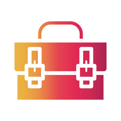 briefcase Gradient icon