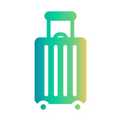 luggage Gradient icon