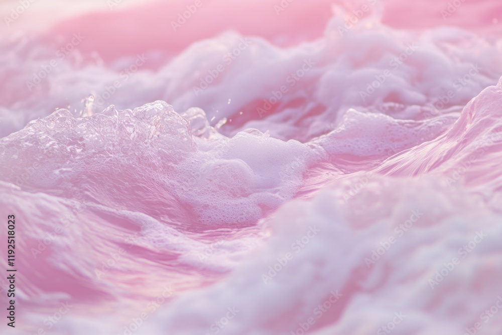 Poster a close-up view of a wave in a body of water, suitable for use in ocean or beach-themed designs