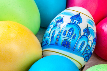Russian traditional Easter eggs