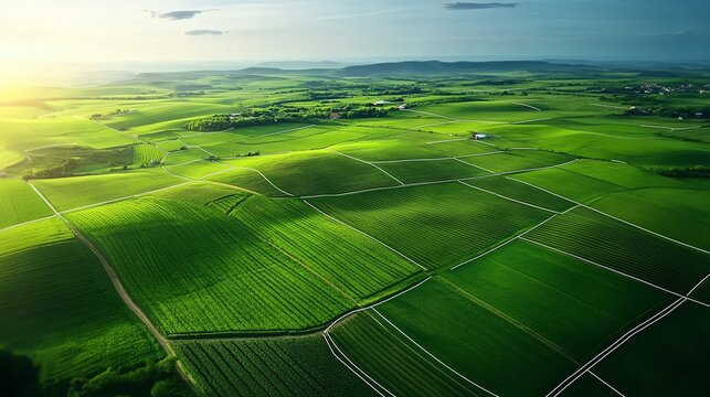 Smart agriculture data overlaid on a drone s live feed, digital technology overlay, techdriven farming solutions