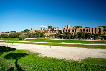 Circus maximus in Rome Italy