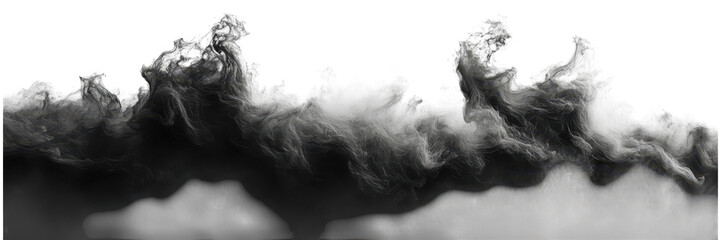 Elegant black minimalism on a crisp white backdrop, showcasing simplicity and sophistication in design and composition