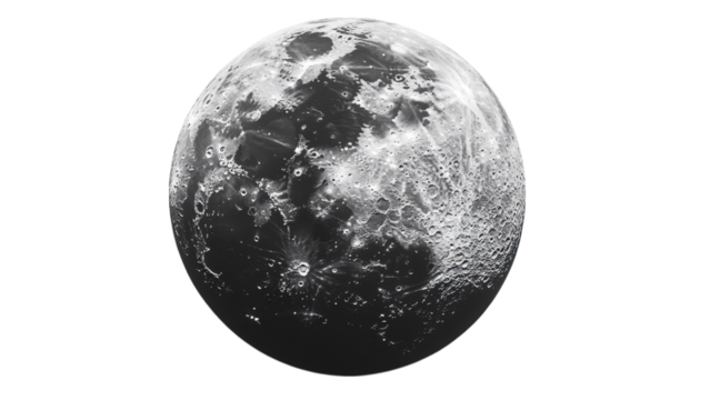 Detailed Moon Surface Lunar Crater Texture Space Exploration Background