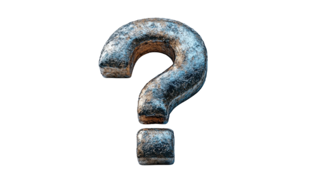Metallic Question Mark and Exclamation Point 3D Render Uncertainty Inquiry Problem Solving