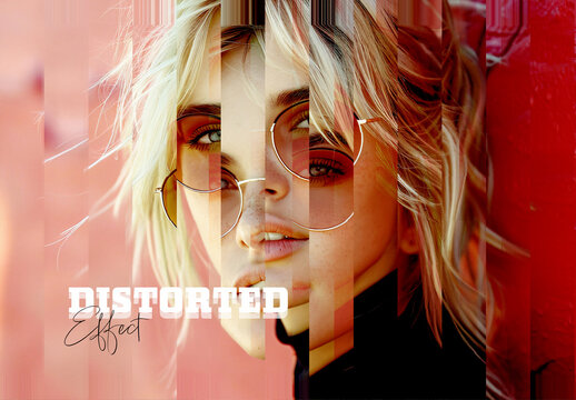 Distorted Photo Effect