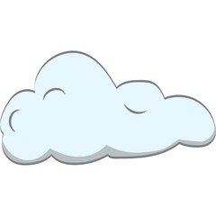 Cartoon Cloud Illustration