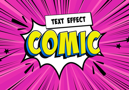 Comic Text Effect