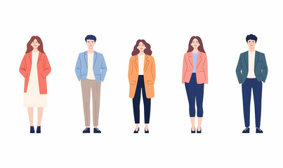 Obraz premium Dynamic Sales Team Collaboration, a vibrant illustration showcasing diverse professionals engaged in a lively meeting, exchanging ideas and strategies.