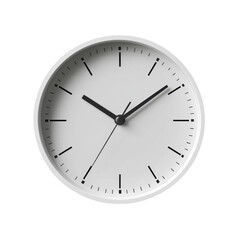 Minimalist White Clock Wall Clock Time Management Home Office Decor