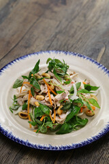 Chicken salad with rau ram, Vietnamese cuisine