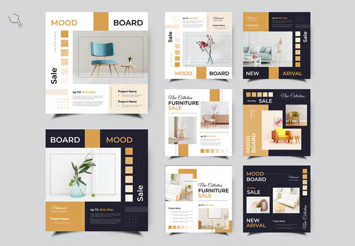 Interior Social Media Post Layout