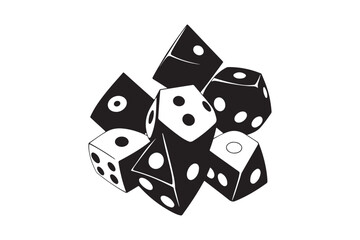 Dice Bag Silhouette Collection