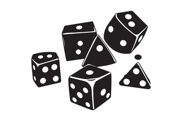 Dice Bag Silhouette Collection