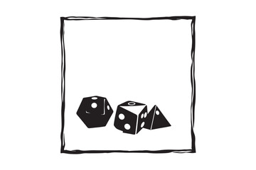 Dice Bag Silhouette Collection