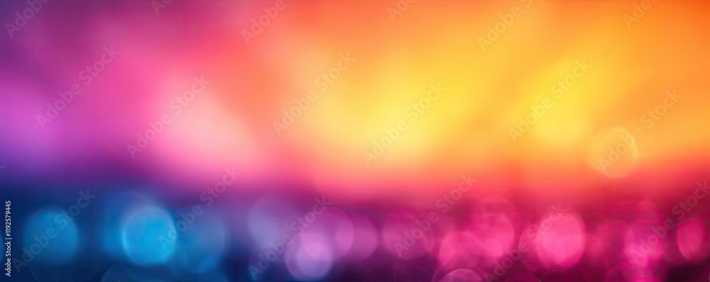 Poster vivid gradient idea. colorful abstract background with vibrant hues and a smooth bokeh effect.