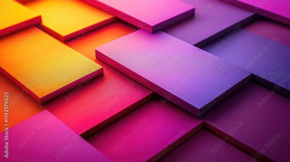 Poster vivid gradient idea. vibrant abstract background showcasing colorful layered patterns in pink and pu