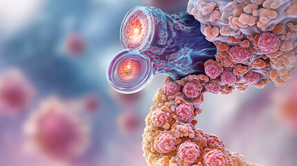 Comprehensive Educational Illustration on Cervical Dysplasia: Importance of Early Detection and Women's Health Awareness