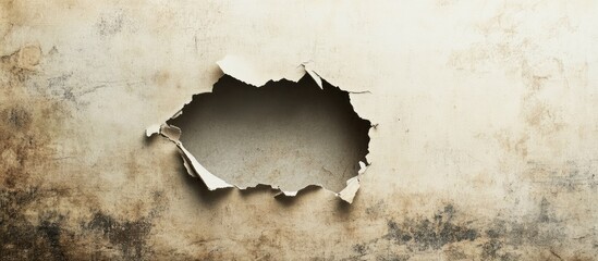 Faded canvas texture with a central hole creating a perfect backdrop for custom text or graphic design elements