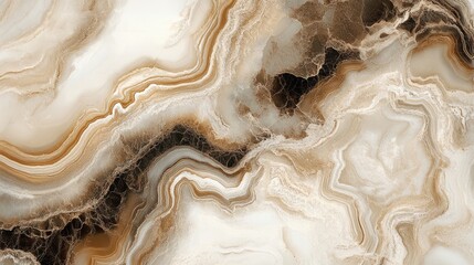 Fototapeta premium Beige and cream marble abstract texture for high resolution ceramic wall and floor tiles with intricate patterns and natural elegance