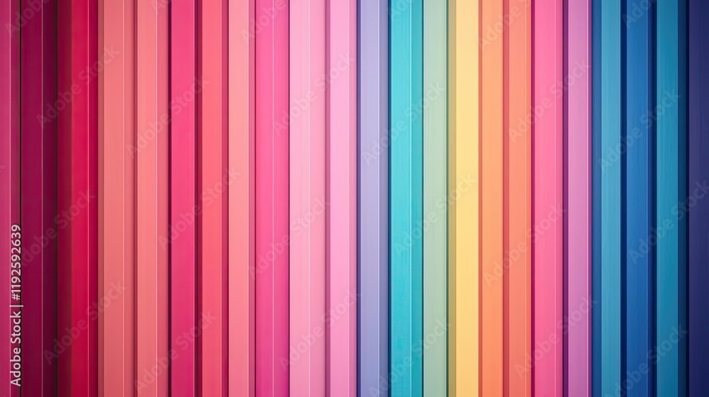 Poster blurred abstract background idea. a vibrant abstract background with colorful vertical stripes in va