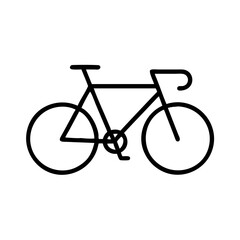 Fototapeta premium fixie bike fixed gear icon, fixie bike fixed gear line art - simple line art of fixie bike fixed gear, perfect for fixie bike fixed gear logos and icons and themed design