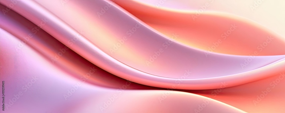 Poster triangle abstract background idea. soft, flowing pastel waves create a serene and soothing visual ex