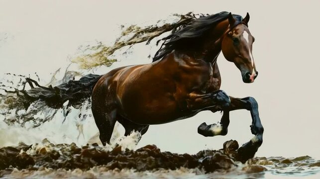 Horse symbol of movement and energy