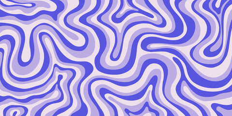 Abstract Trippy Psychedelic Texture. Y2k Geometric Pattern. Groovy Background Illustration Vector Design.