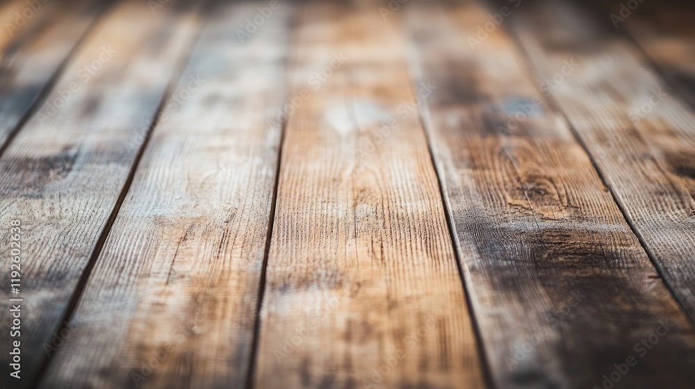 Poster rustic wooden planks background with warm tones ideal for creative projects or product displays in n