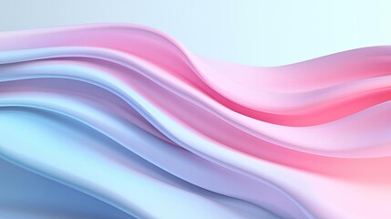 Blurred abstract background idea. Soft flowing waves in gradient colors create a calming, abstract background.