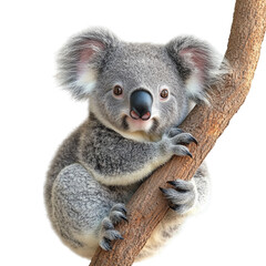 Naklejka premium Realistic depiction of a koala