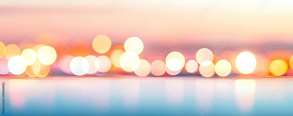 Poster cloudy abstract background concept. a dreamy background featuring colorful bokeh effects and blurred