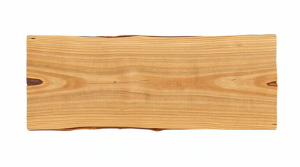 Isolated Wood Plank