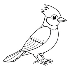  cute blue outline for coloring book