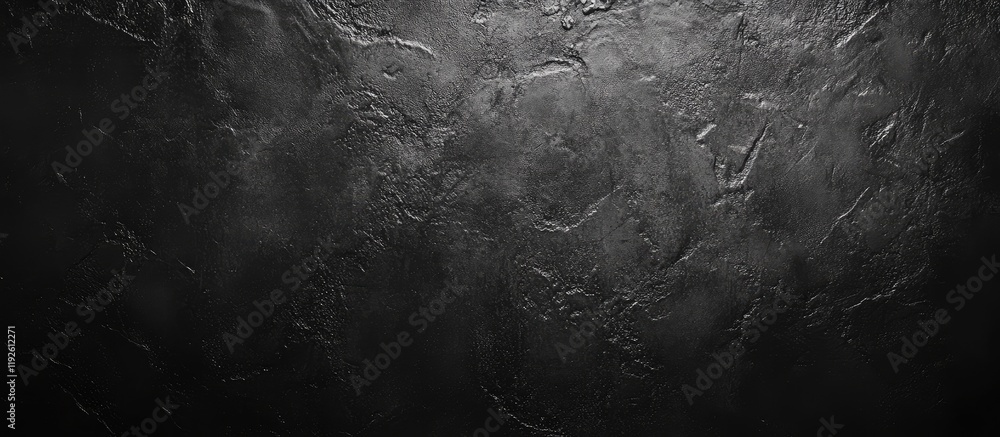 Poster black cement wall surface texture with soft light shadow ideal for text overlay and design applicati