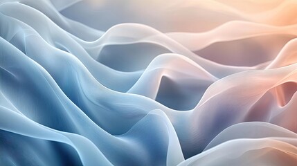 Cloudy abstract background concept. Abstract waves of soft colors creating a soothing and modern visual effect.
