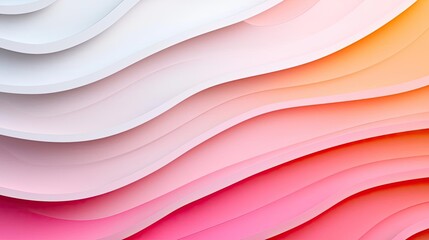 Obraz premium Triangle abstract background idea. Colorful layered abstract background design in soft gradients and waves.