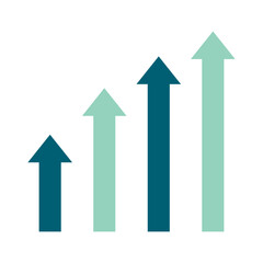 Business Element Isolated on White Background. Vector Illustration