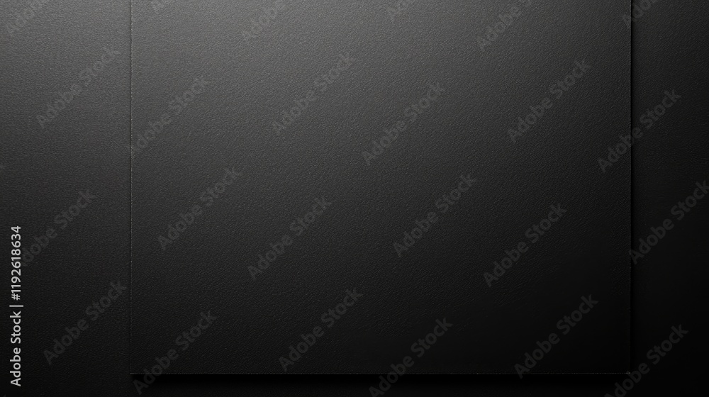 Poster textured black paper surface for creative backgrounds and design projects