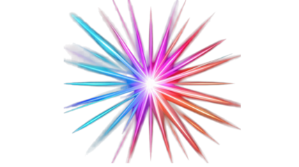 Vibrant Radiant Abstract Design