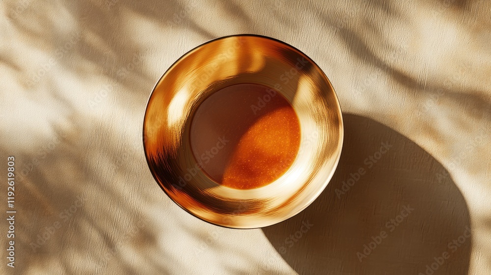 Poster bowl of empty spaghetti with tomato sauce on textured surface showcasing italian culinary tradition 