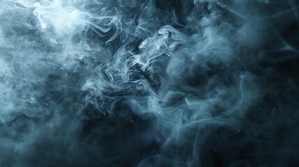 Abstract wisps of smoke against a dark background.