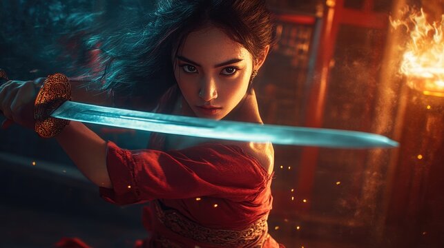 Mulan: Warrior's Resolve, A Cinematic Portrait