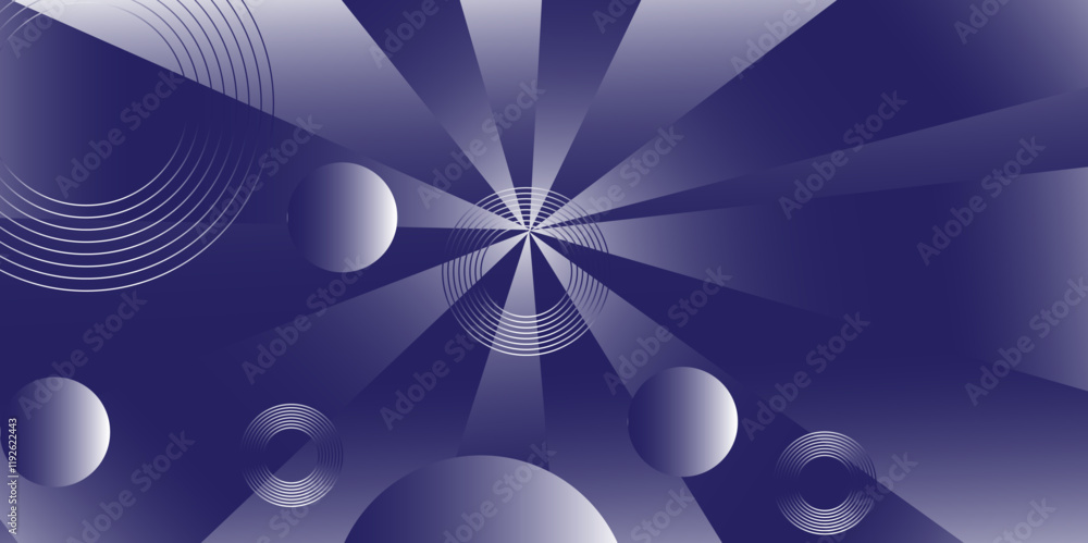 Aufkleber modern abstract gradian background with transparent layers circle shape with shadow. blue and color 